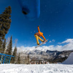 Colorado Ski Resort Purgatory snowboarder