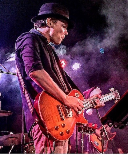 Hermosa Beach guitar player Barclay Roach