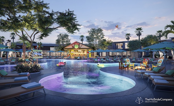 Margaritaville Resort Palm Springs pool
