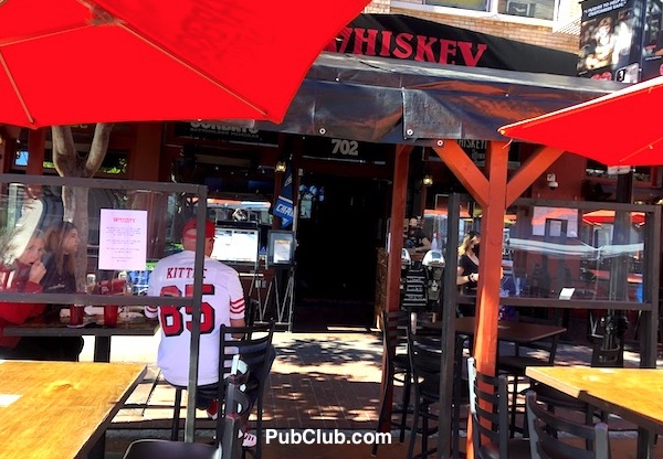 San Diego Gaslamp sports bars COVID-19 empty Whiskey Girl