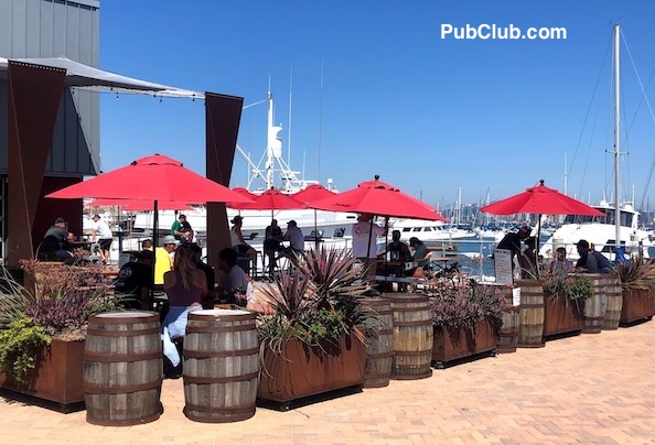 San Diego outdoor dining Point Loma restaurant