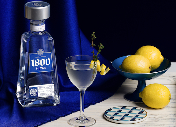 1800 Silver Tequila cocktail recipes Martini Blanco