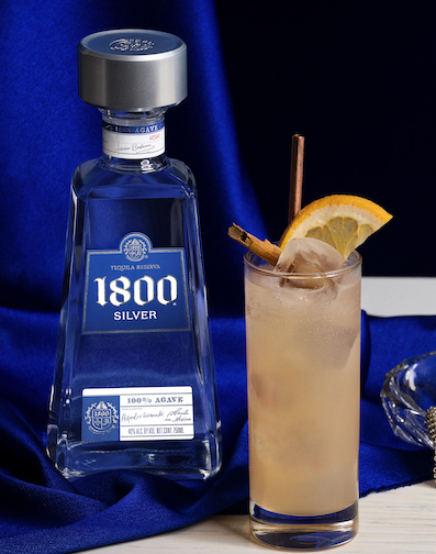 1800 Silver Tequila cocktail recipes Spiced Paloma