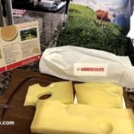 Authentic Swiss cheese Emmentaler