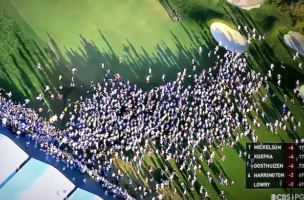Phil Mickelson PGA Championship crowd