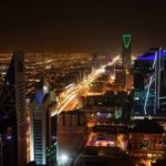 Riyadh skyline night