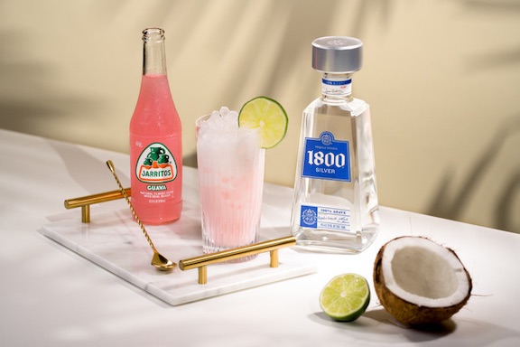 1800 tequila Guava Dreams cocktail