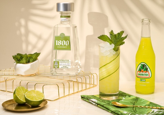 1800 tequila Lime-a-Rita cocktail