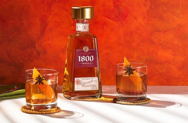 1800 Cranberry Orange Maple holiday cocktail