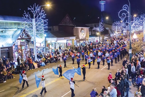 Pigeon Forge Winterfest parade