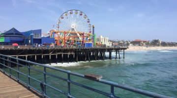 Santa Monica Pier ferris wheel