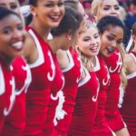 Alabama Crimson Tide cheerleaders
