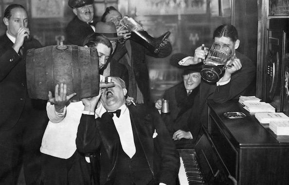 End of Prohibition celebration.