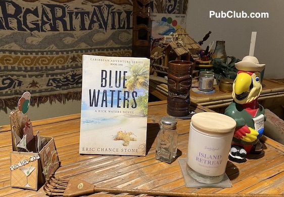 Eric Stone Book Blue Waters tiki bar