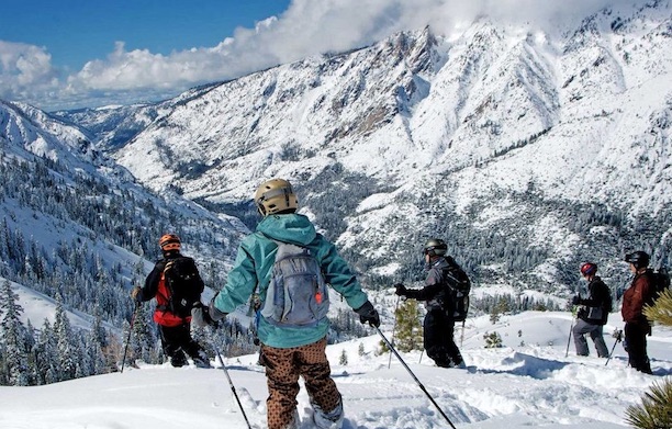 Calaveras County CA Bear Valley skiers