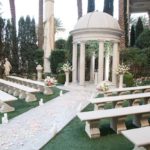 Caesars Palace wedding garden