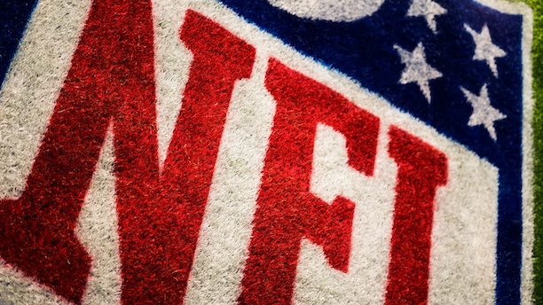 NFL logo turf