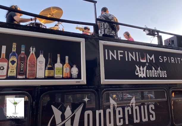 Bartenders Weekend San Diego Infinium Spirits band bus