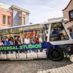 Universal Studios Hollywood iconic tram