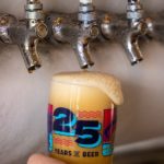 San Diego Brewers Alliance 25th anniversary pint glass craft beer