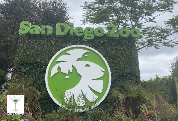 San Diego Zoo entrance sign