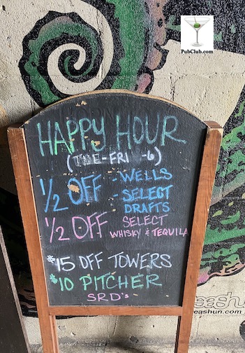 The Holding Company Ocean Beach Happy Hour specials