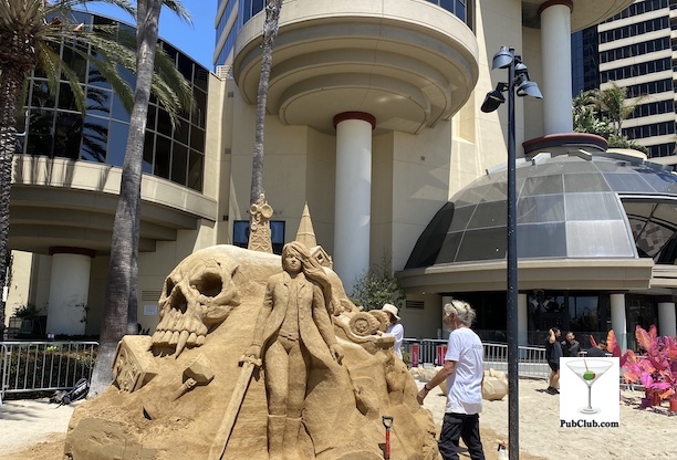 San Diego Comic-Con sand castle
