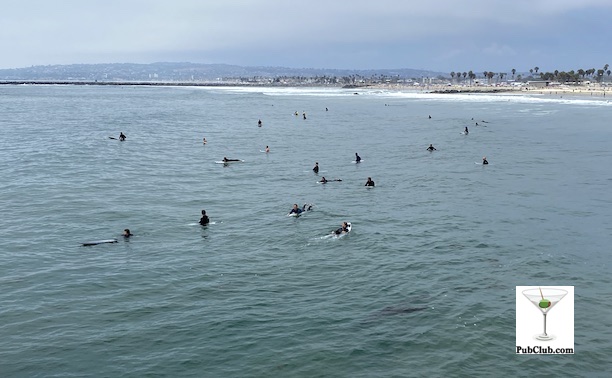 Ocean Beach surfers
