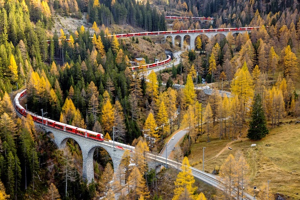 Guinness World Record train Switzerland