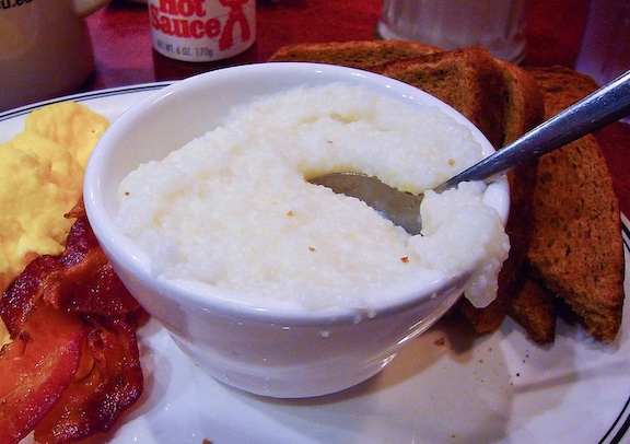 bowl of grits