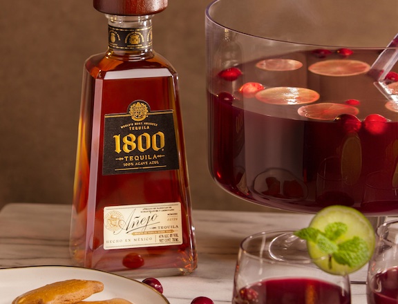 1800 tequila holiday punch