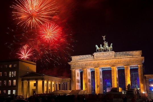 Berlin New Year's Eve fireworks