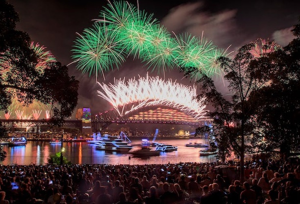 Sydney New Year's Eve fireworks