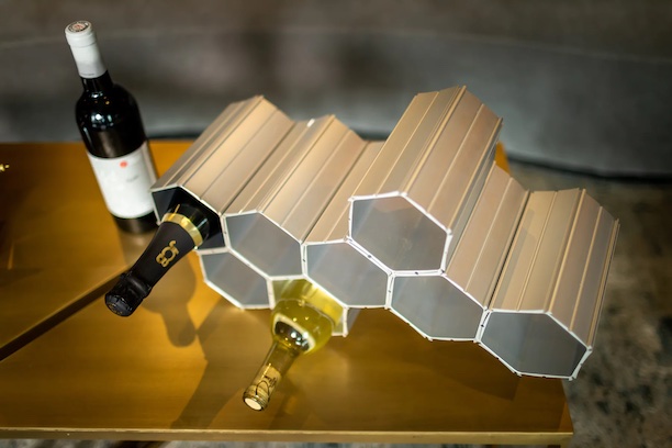 WineHive Honeycomb wine rack