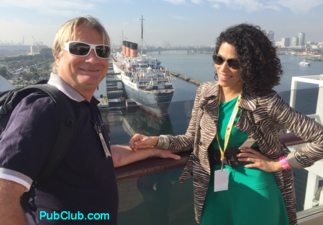 Carnival Cruise ship PubClub travel blogger