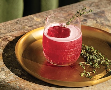 Sangre de Remolacha cocktail