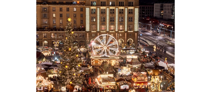 The 589th Dresden Striezelmarkt Dresden Christmas market