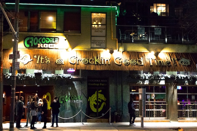 Crocodile Rock bar Toronto