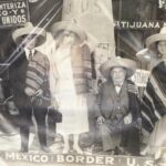 Tijuana Mexico historic photo border crossing