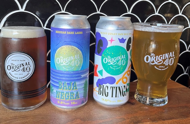 The Original 40 Brewing Company craft beers San Diego