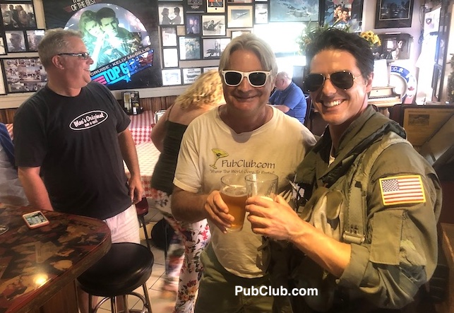 Top Gun bar Maverick nightlife blogger