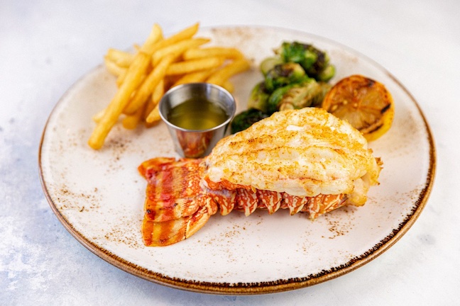 Bluewater Grill lobster tail