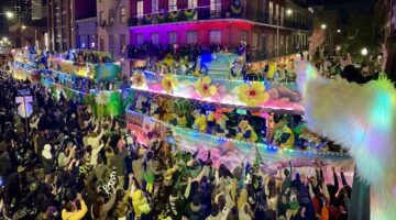 New Orleans Mardi Gras parade