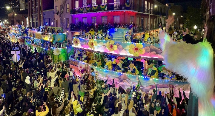 New Orleans Mardi Gras parade