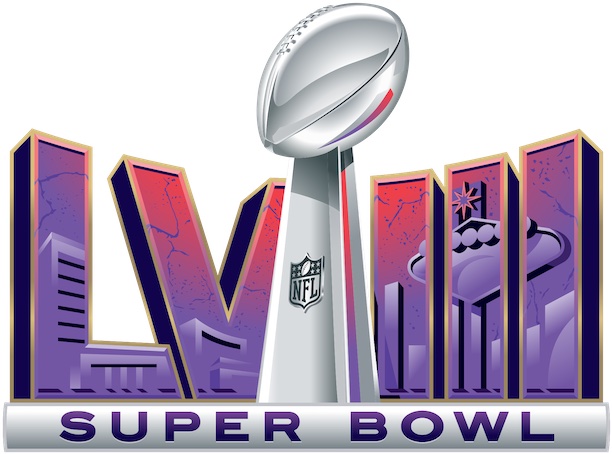 Super Bowll LVIII logo
