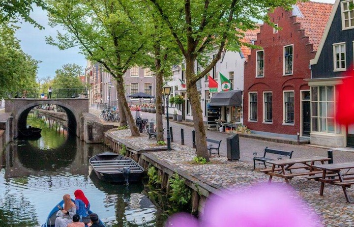 Amsterdam canal boat Amsterdam canal boat