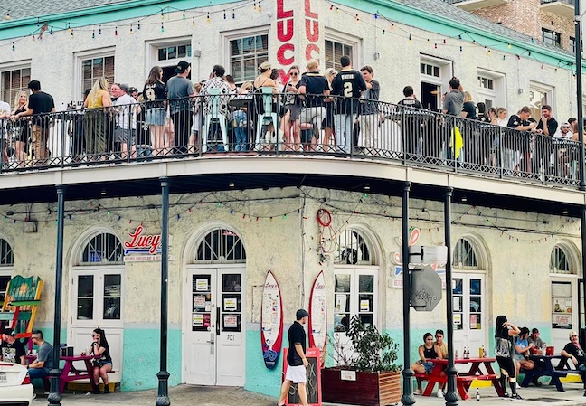Lucys Retired Surfers Bar New Orleans