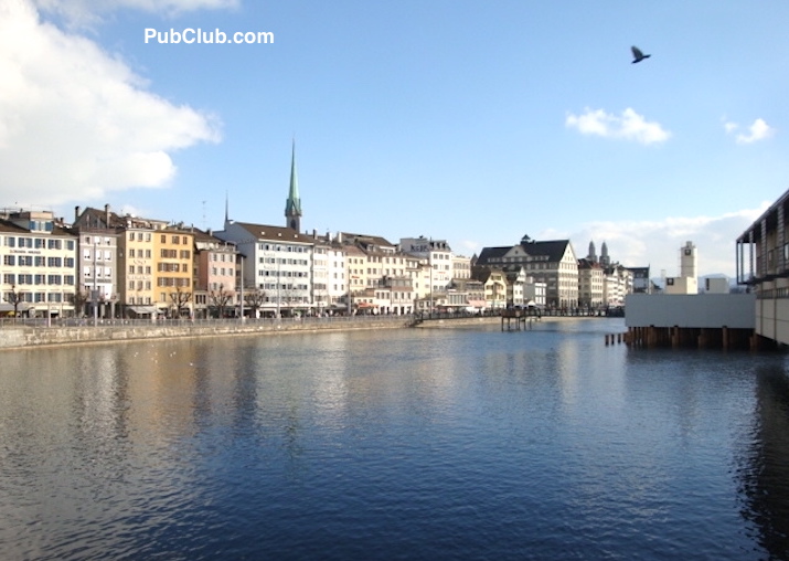 Zurich Switzerland sunny day
