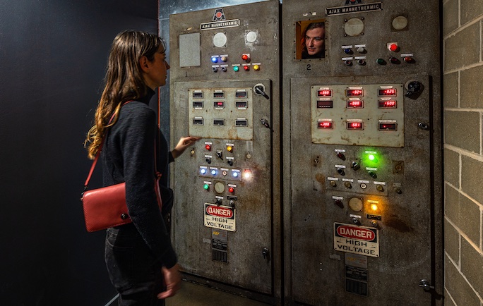 None of the Above St. Louis speakeasy None of the Above St. Louis speakeasy entrance