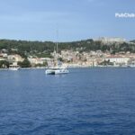 Hvar Croatia harbor sailboat